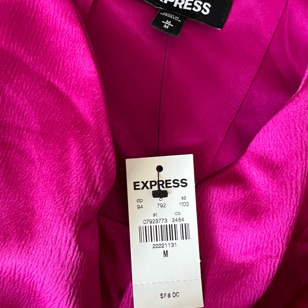 BRAND NEW EXPRESS FUCHSIA DRESS